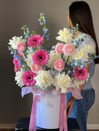 Blush & Blue Symphony