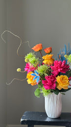 Dopamine Bloom Luxury Flower Arrangement