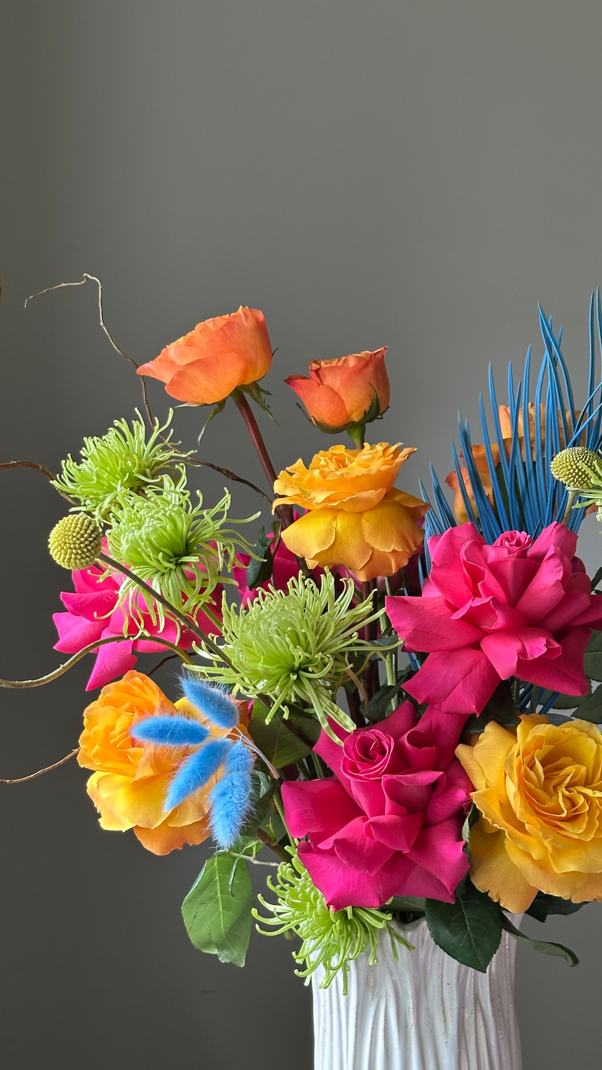 Dopamine Bloom Luxury Flower Arrangement