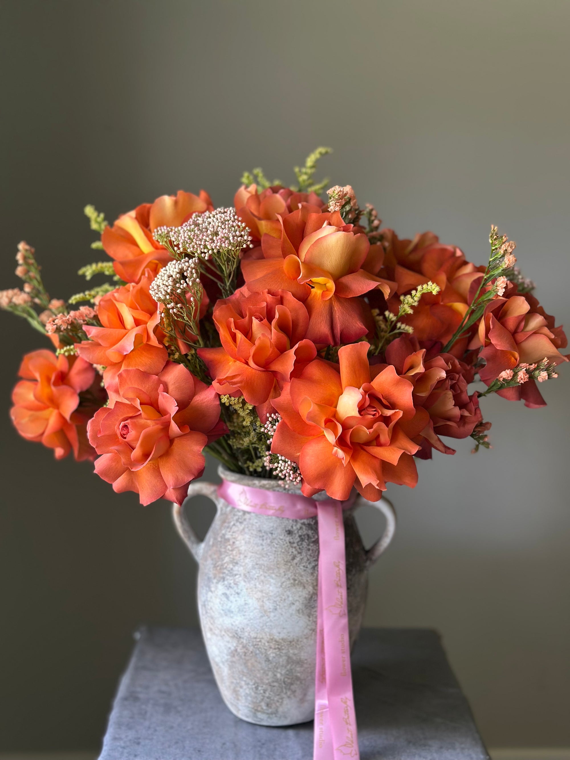Roses in a vase
