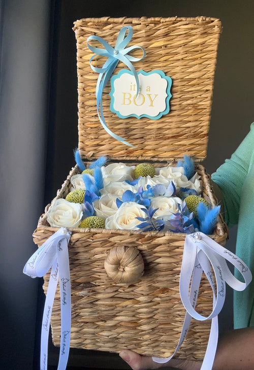 Baby Announcement Flowers
 🤍🩷🩵