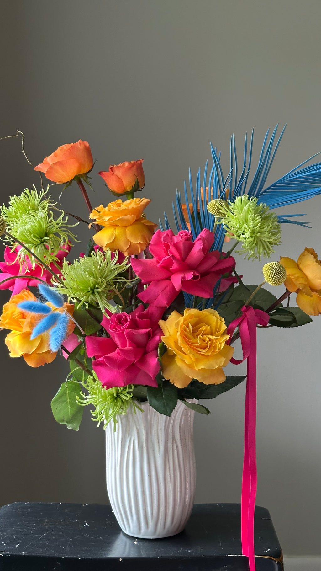 Dopamine Bloom Luxury Flower Arrangement