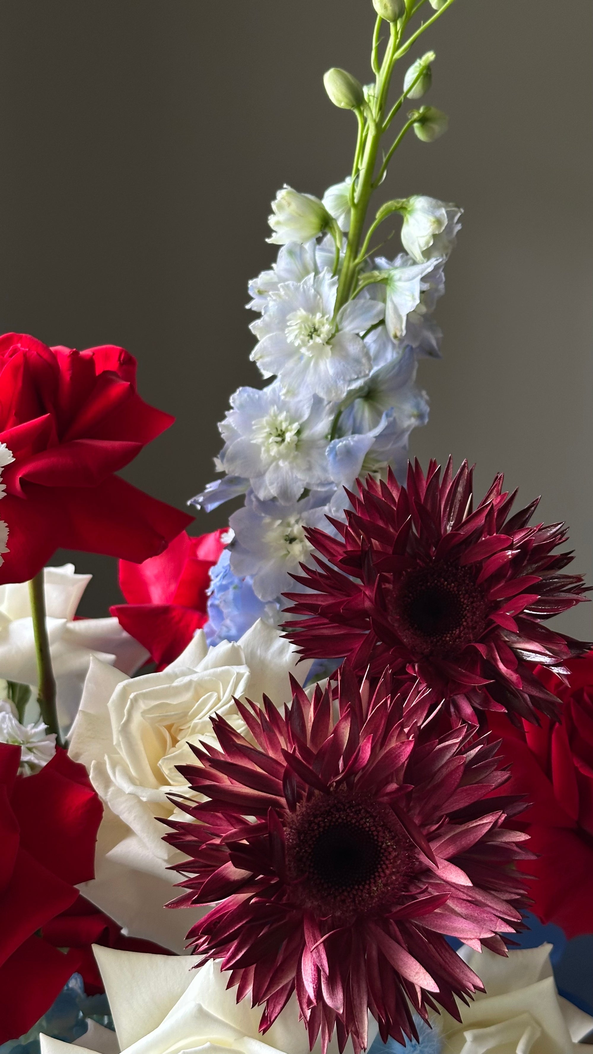 Memorial Day Celebration Flowers – Red White Blue