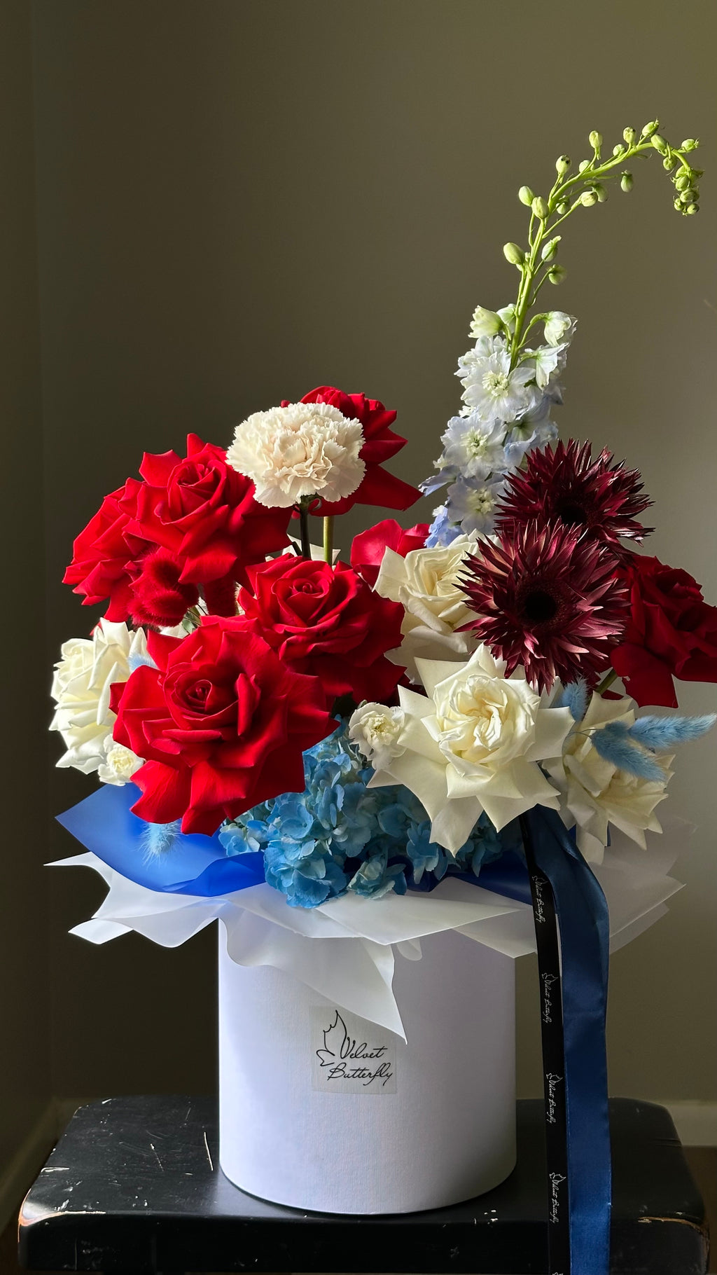 Memorial Day Celebration Flowers – Red White Blue