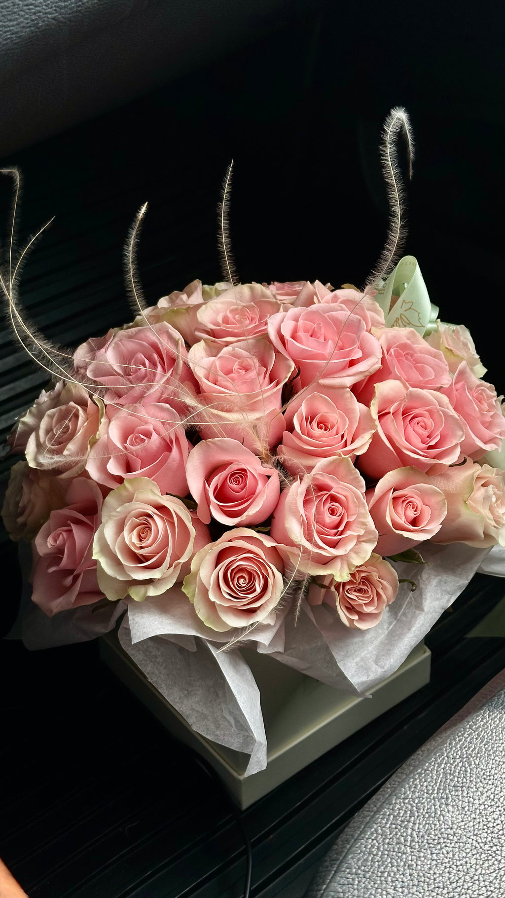 Luxury Rose Hat Box