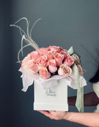 Luxury Rose Hat Box