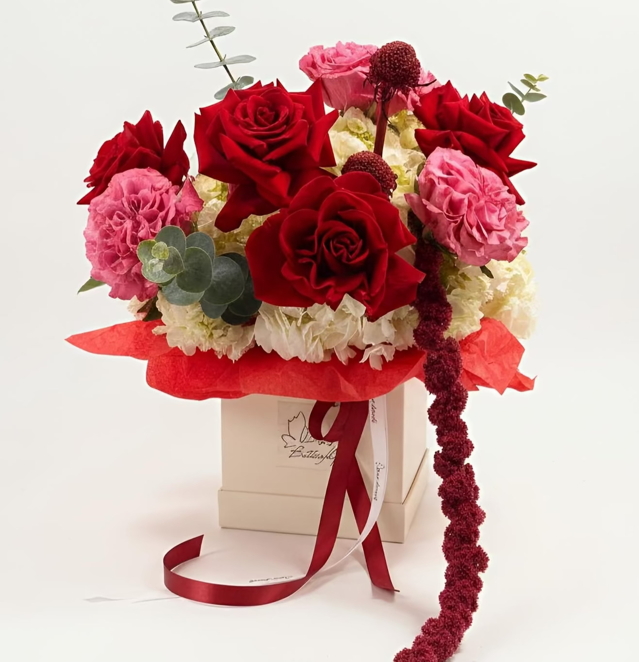 Scarlet Romance Hatbox