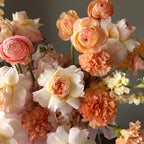 Peachy elegance