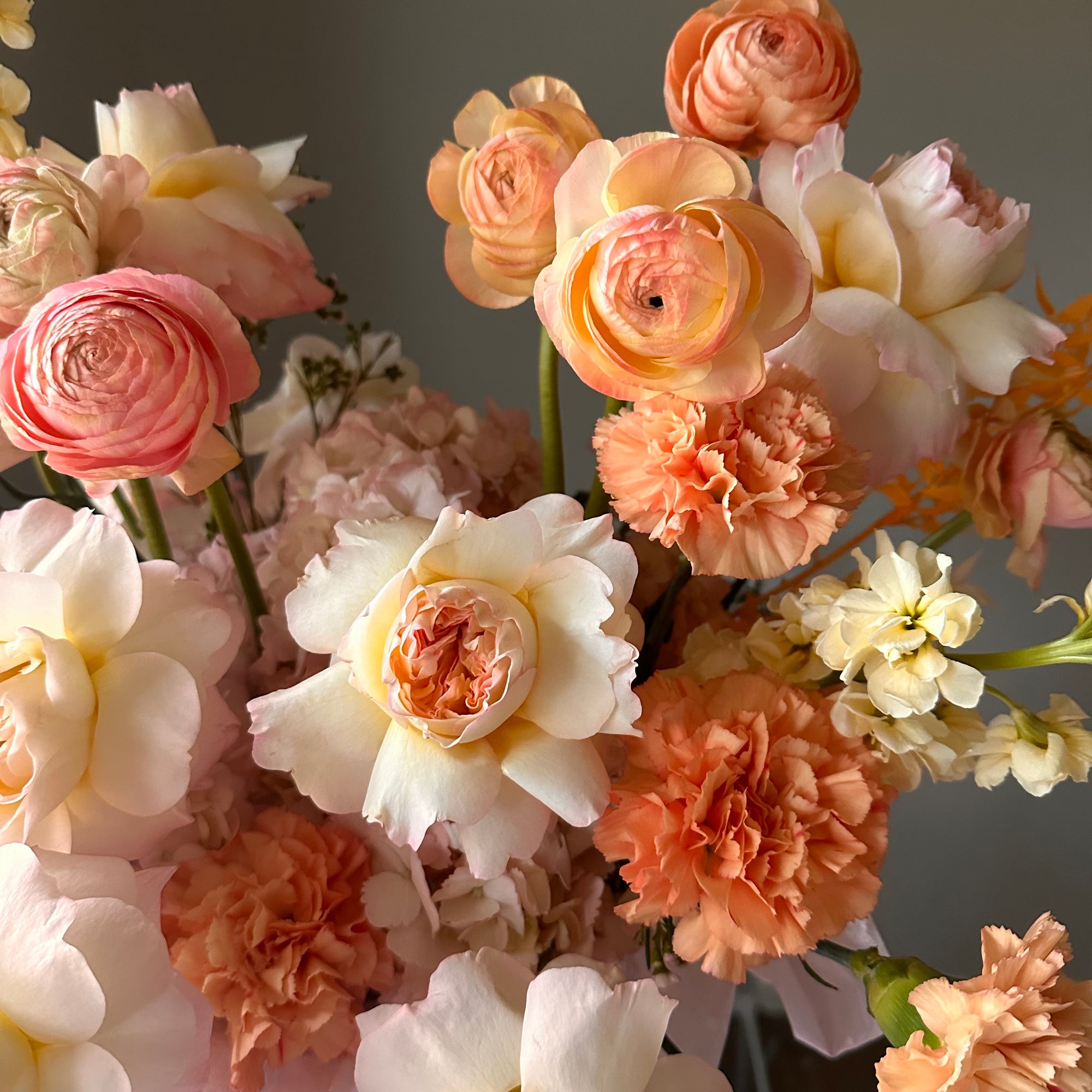Peachy elegance
