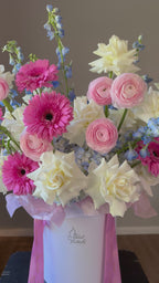 Blush & Blue Symphony