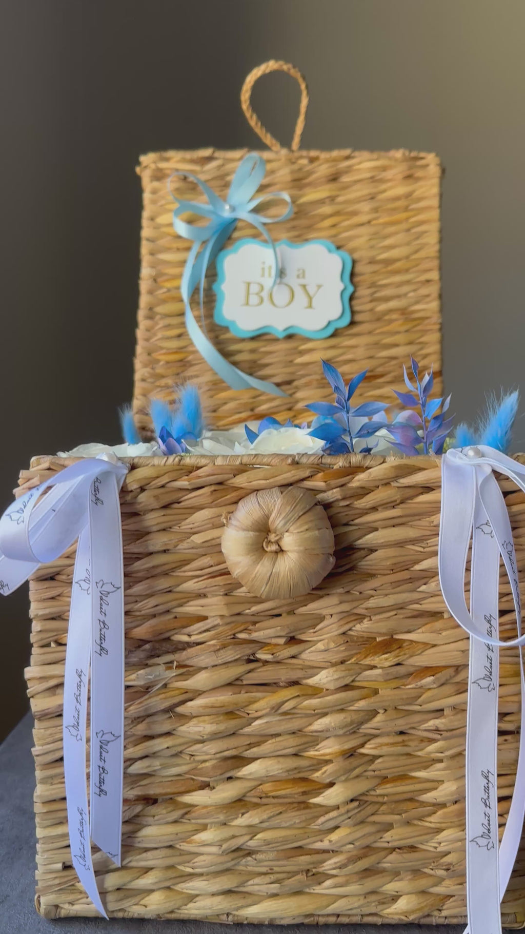 Baby Announcement Flowers
 🤍🩷🩵